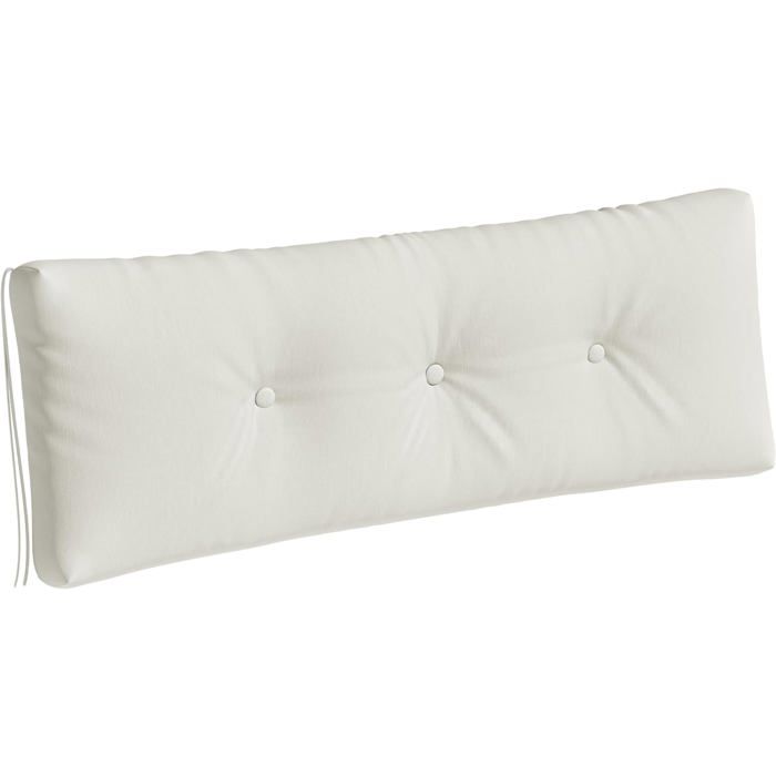 VERCART Coussin Lounge Mobilier Jardin Coussin de dossier 120 x 40 cm - Beige -Imperméable VERCART Coussin Lounge Mobilier Jardin Coussin de dossier 120 x 40 cm - Beige -Imperméable