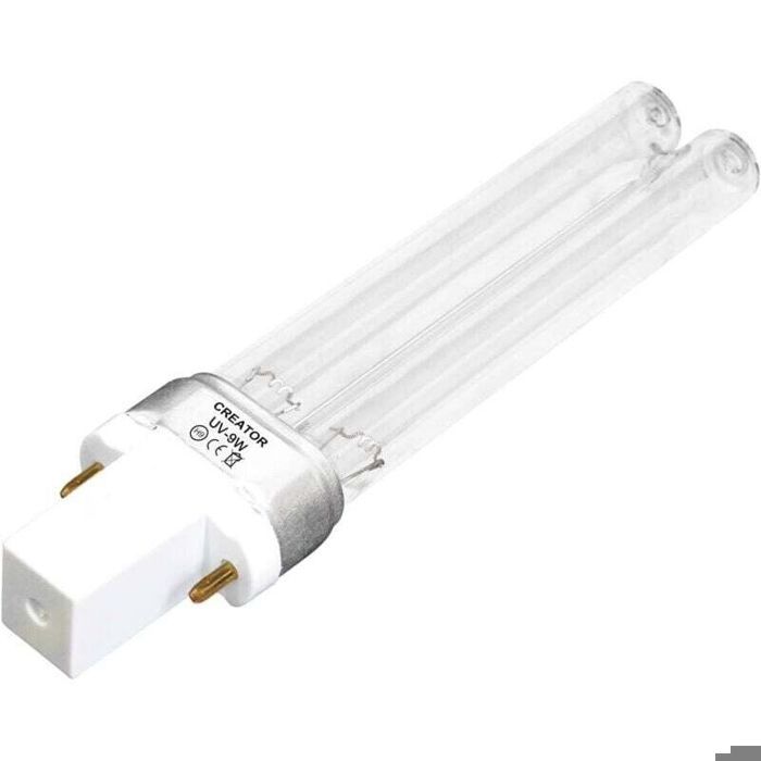 Tube UV G23 - KeJi® - Lampe UVC 9W-145mm - Pour filtre bassin