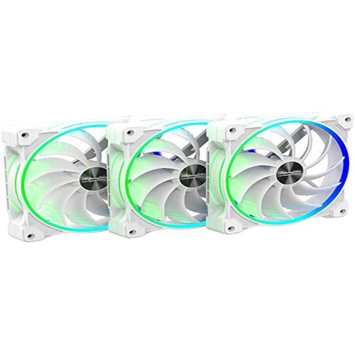 Alpenföhn Compatible 140mm Wing Boost 3 Argb Pwm lüfter Triple Wei - vue 3