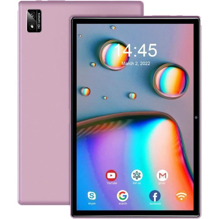 Tablette tactile 10.1 - RAM 6 Go - Stockage 128 Go - 8 Core - Android 10.0  - 7000mAh 4G LTE/WIFI Bluetooth GPS tablette - Rose - Cdiscount Informatique