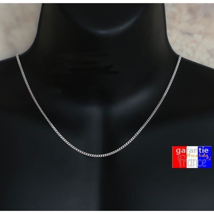 Chaîne épaisse En Argent - Longueur 42 Cm, épaisseur 2,55 Mm, Neuve Jamais Portée