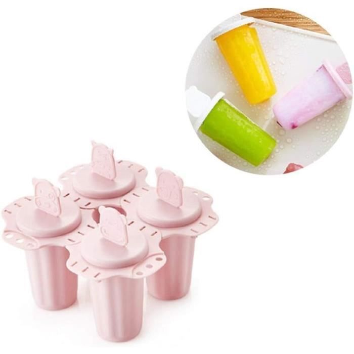 Lifeant Lot De 3 Bac à Glaçons Avec Couvercle, Bac Glacon Silicone 18 Glacons, Sans BPA, Démouler Rapide, Empilable, Reutilisable, Bacs à Glaçons Carrés Faciles à Retirer