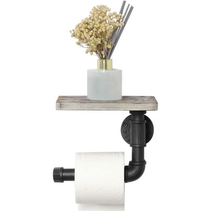 Porte-Papier Toilette Avec Étagère De Rangement Pour Rouleaux De Papier Porte-Papier Toilette Avec Étagère De Rangement Pour Rouleaux De Papier