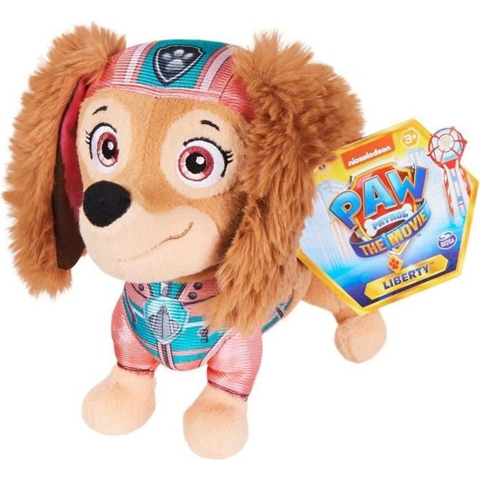 Peluche Pat Patrouille 25 cm Chienne Liberty Collection Le Film