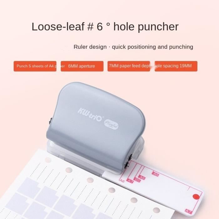 Poinçon De Trou, Perforateur De Trou De 1/4 ", Poinçon De Papier