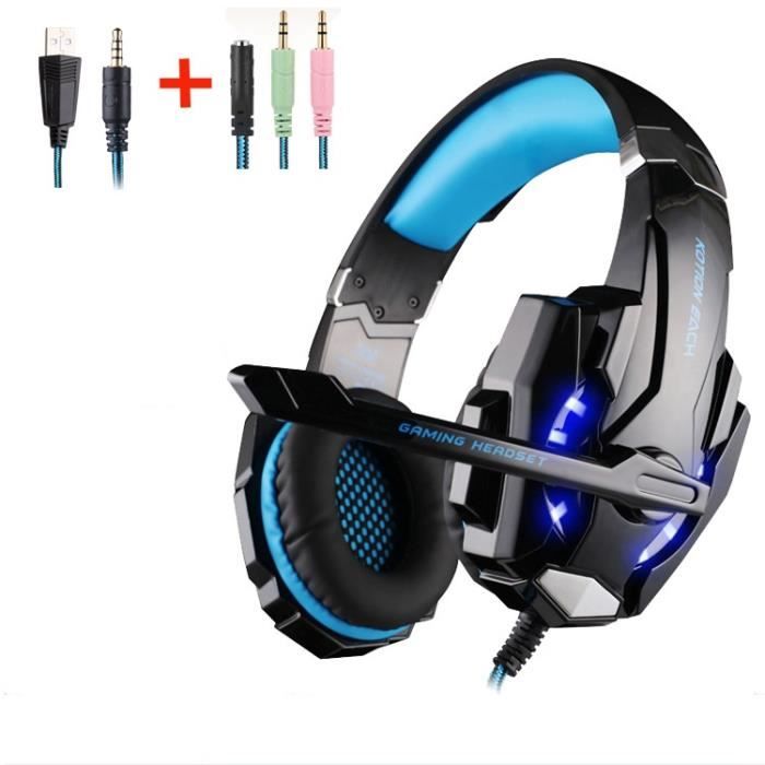 Casque Gaming Casque Gamer pour PS4 Xbox One Nintendo Switch PC