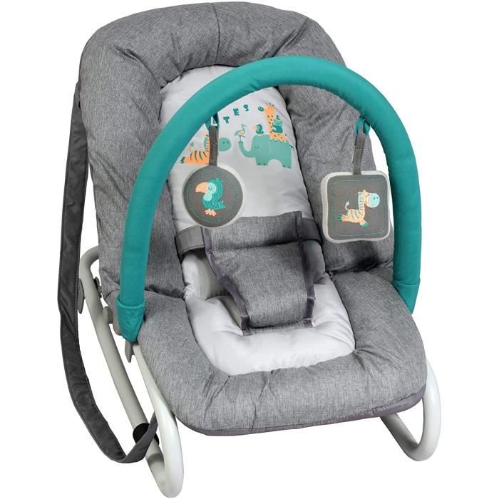 Bambisol Transat Balancelle Bebe Arche De Jeuxdossier Inclinable 3 Positions Acrobates Cdiscount Puericulture Eveil Bebe