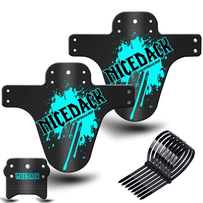 Kit de garde-boues avant/arrière 29 BLADE Noir/Bleu - Ref 11606-001