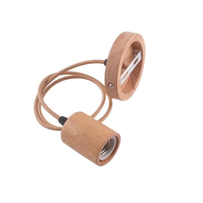 Plafonnier Éclairage Lampe suspendue 1 Ampoule E27 Bronze Verre Glace