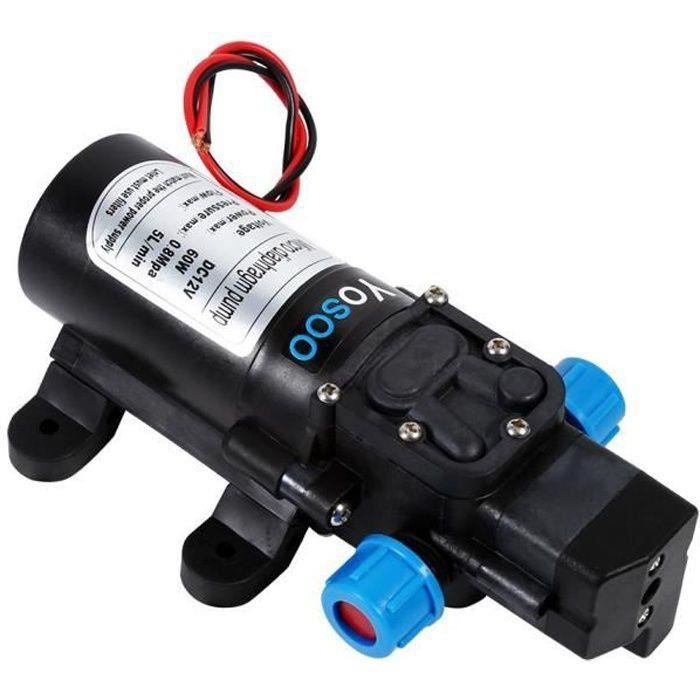 Pompe à Eau 12V 70W - Haute Pression 6L/min Pour Usage Domestique Et Arrosage