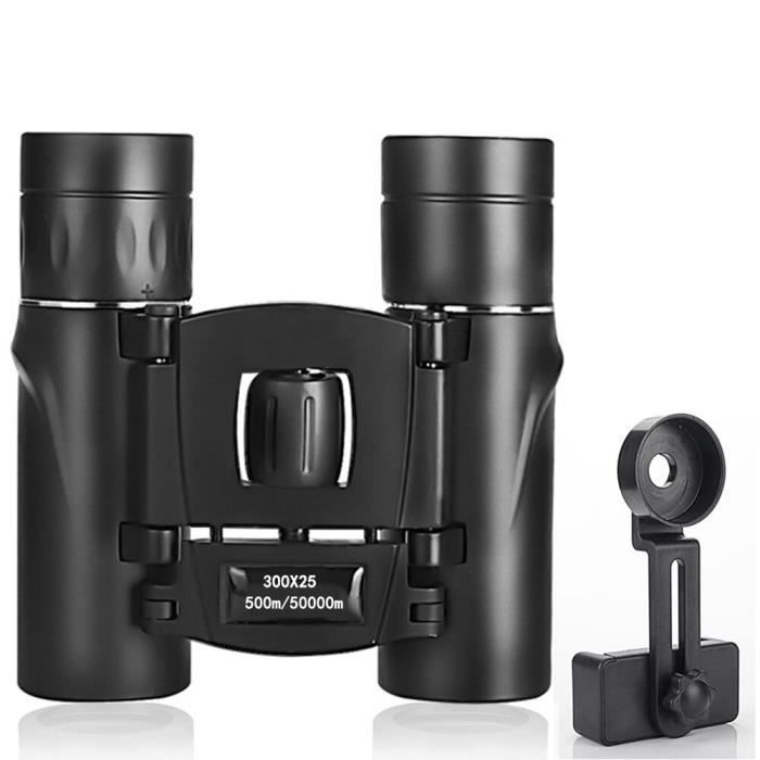 Jumelles Loupe ZOOMIES 400% Grossissement - 3 En 1 Jumelles/Lunettes/Loupe Pour Randonnée