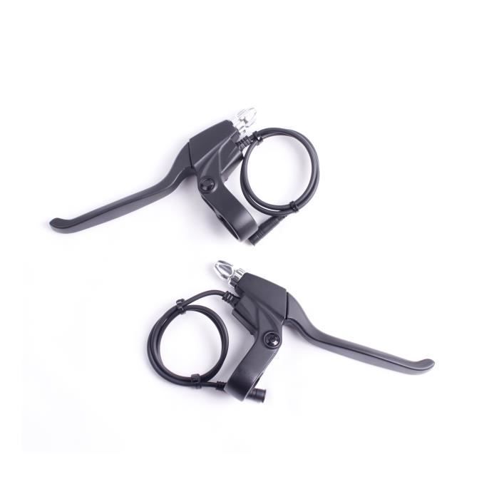 Poignées De Frein IMIKEYA Pour Vélo Enfant - Noires - 1 Paire - Réglables Et Faciles à Installer