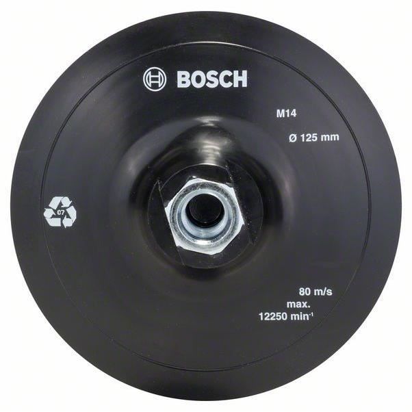Bosch 2609256272 Plateau ponceur pour Meuleuse d'angle Fixation Velcro 125 mm - vue 2