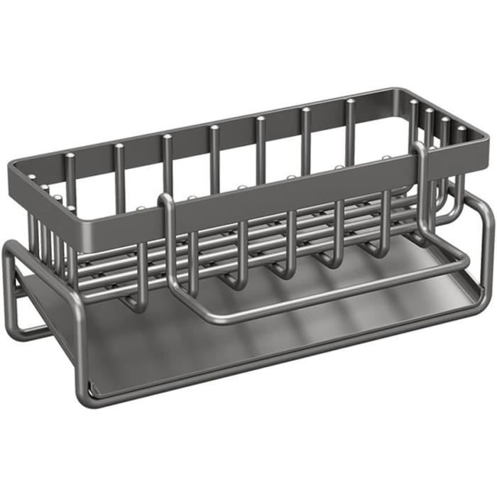 Qaailabf Éponge Pour Évier De Cuisine Mobile Avec Crochet En Acier Inoxydable Pour Vaisselle Brosse Ponge Organisateur
