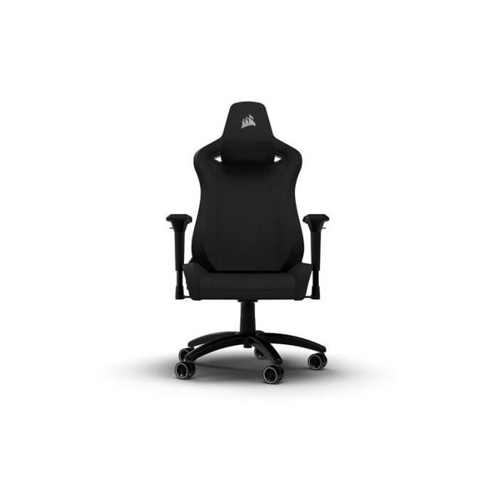 fauteuil gaming corsair tc200 fabric gris noir