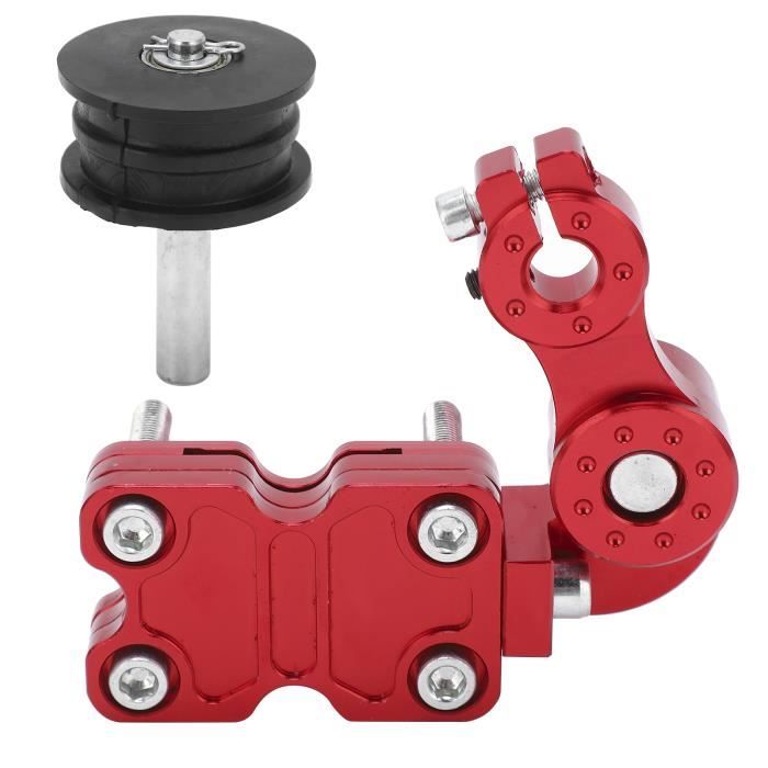 Tendeur De Chaîne Automatique Pour Moto VOBOR - Ajustement Automatique En Roulant - Universel Pour La Plupart Des Motos, Dirt, Quads - Noir