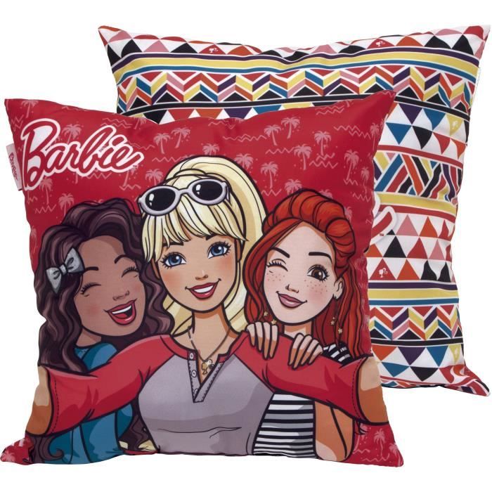 Coussin barbie shop