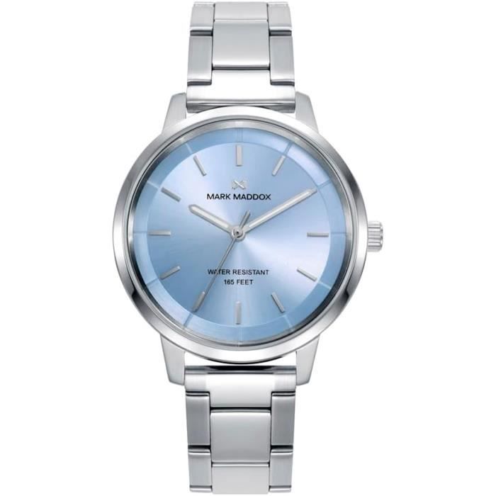 Montre Femme MUDD Bracelet Orange Quartz - Acier Inox Décontractée étanche