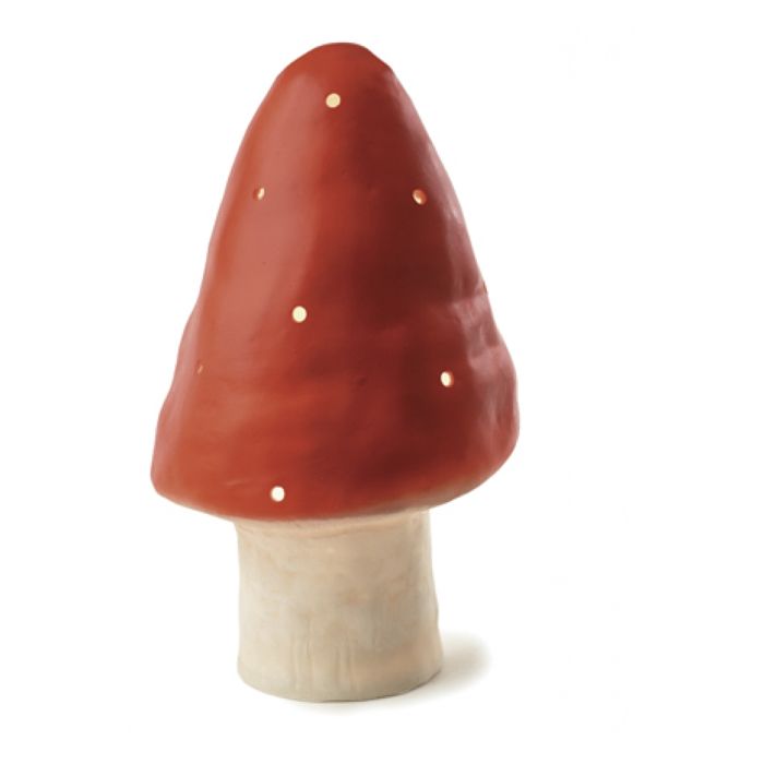 Lampe à poser veilleuse LED - Egmont Toys - Champignon Rouge - H28cm - Électrique - Intérieur