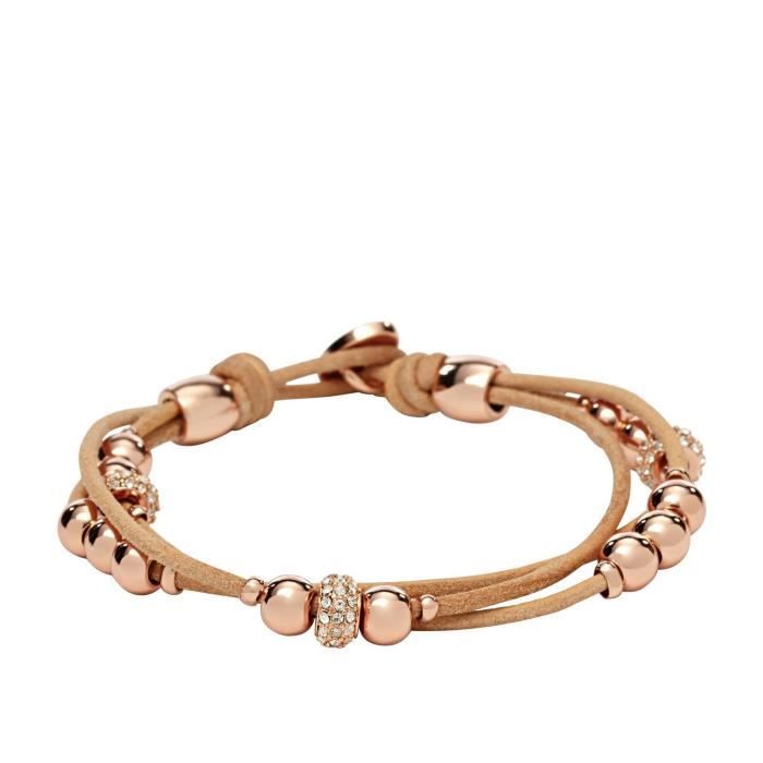 Fossil Bracelet - Cuir - Fashion - Zircone - JA6539791