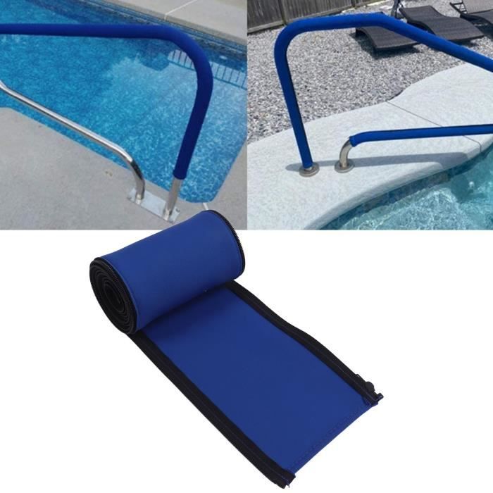 Housses Antidérapantes Pour Main Courante De Piscine - Fermeture éclair - Taille 4/6/8 Pieds - Néoprène 100% - Neuf