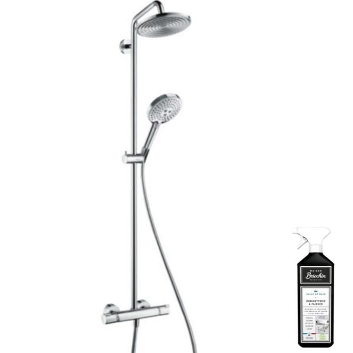 Colonne de douche thermostatique HANSGROHE Raindance S 240 chromée