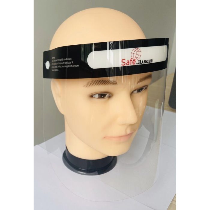 Visière De Protection Faciale Avec Bandeau élastique - Antrayures Et Ajustable, Fabriqué Au Royaume-Uni