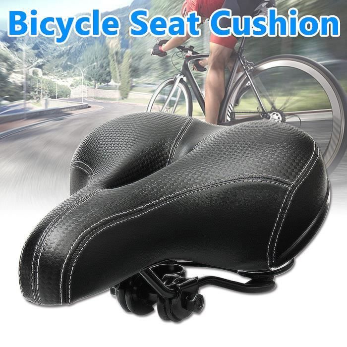 Selle Vélo, ultra confortable pour Vélo de Ville Amortisseur Noir Selle vélo  de montagne - Cdiscount Sport