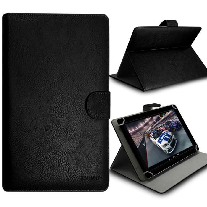 Étui Ceinture Universel Noir Pour Nokia N91 / N91 8gb - Housse Horizontale, Cuir écologique, Avec Clip, Neuf