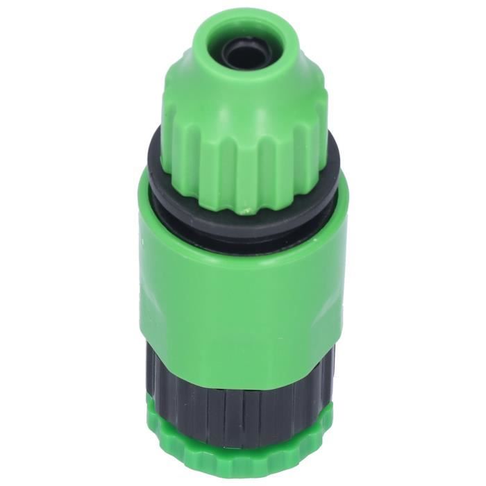 Connecteur De Vanne D'arrêt En Ligne Pour Tuyau D'irrigation Ou D'étang - Plastique POM - Filetage 5,10 Mm à 3/4"