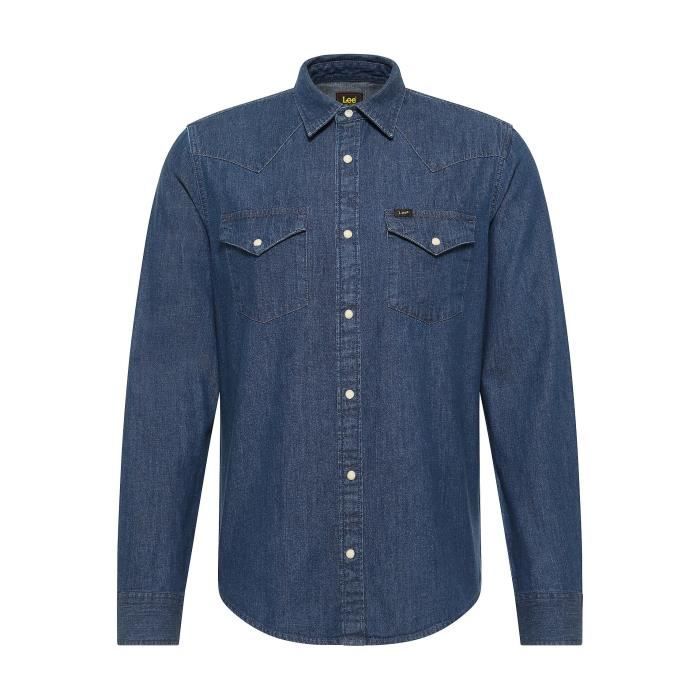 Comparer les prix de Chemise Lee Regular Western - mid stone - L