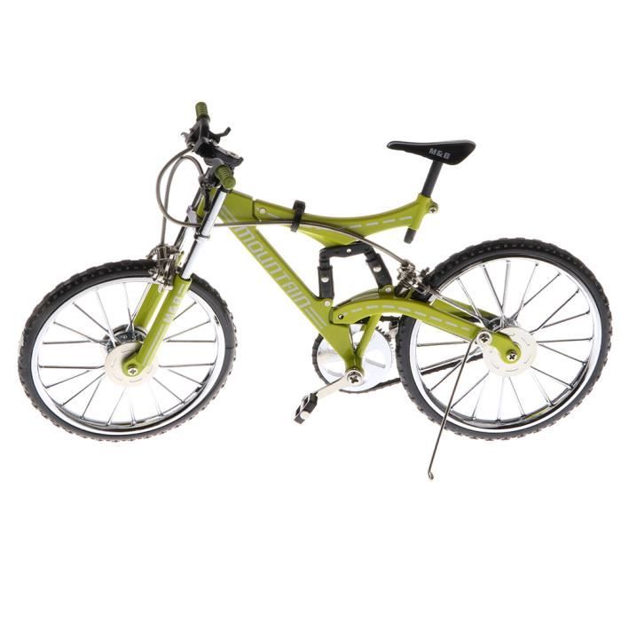 Réplique Vélo Ancien Otto Dicycle 1881 - Moulé Sous Pression 1/10 - Noir - NEUF