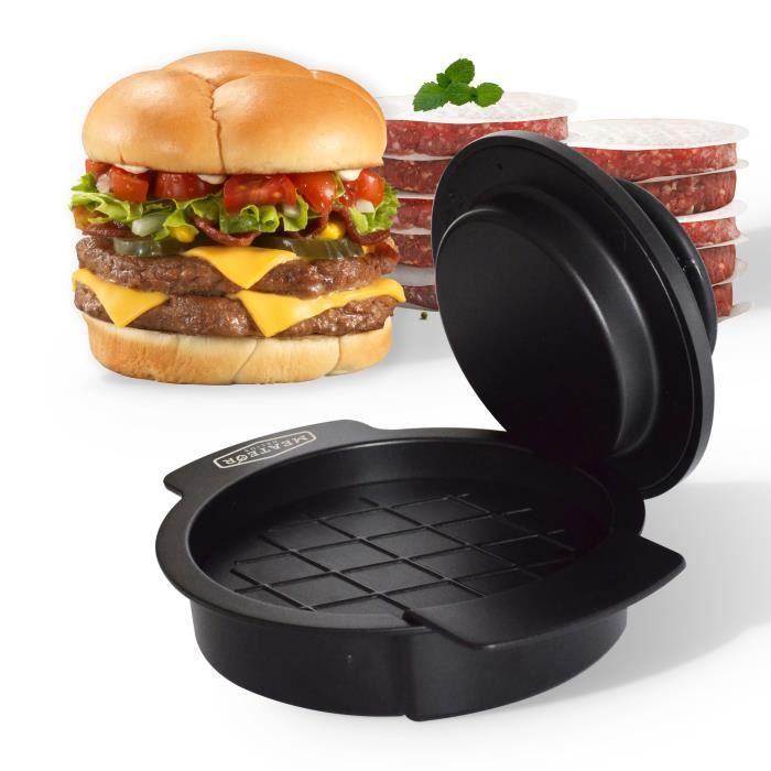 Presse à Hamburger Antiadhésive En Alliage Aluminium - Pour Steaks Hachés Parfaits, Facile à Nettoyer - 7