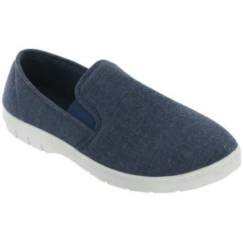 sandales homme bleu marine