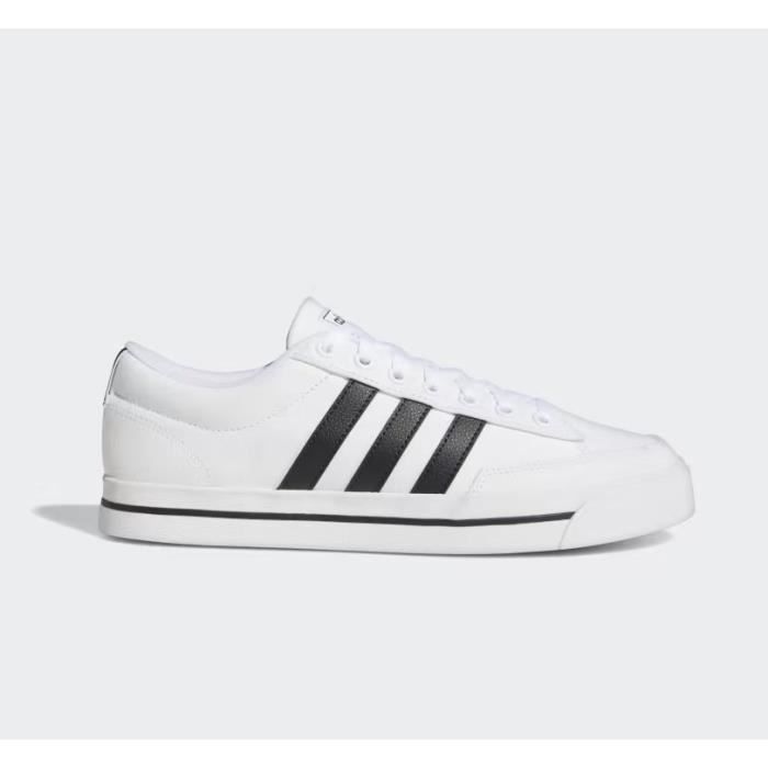 Baskets adidas RETROVULC CANVAS GW8367 Blanc Lacets