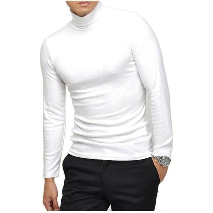 Sous pull col cheminee pour homme online