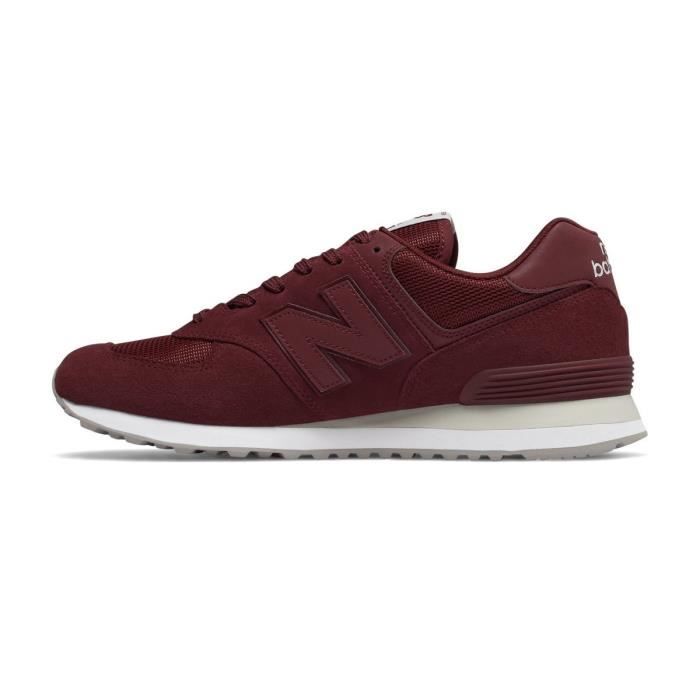 new balance bordeaux et jaune