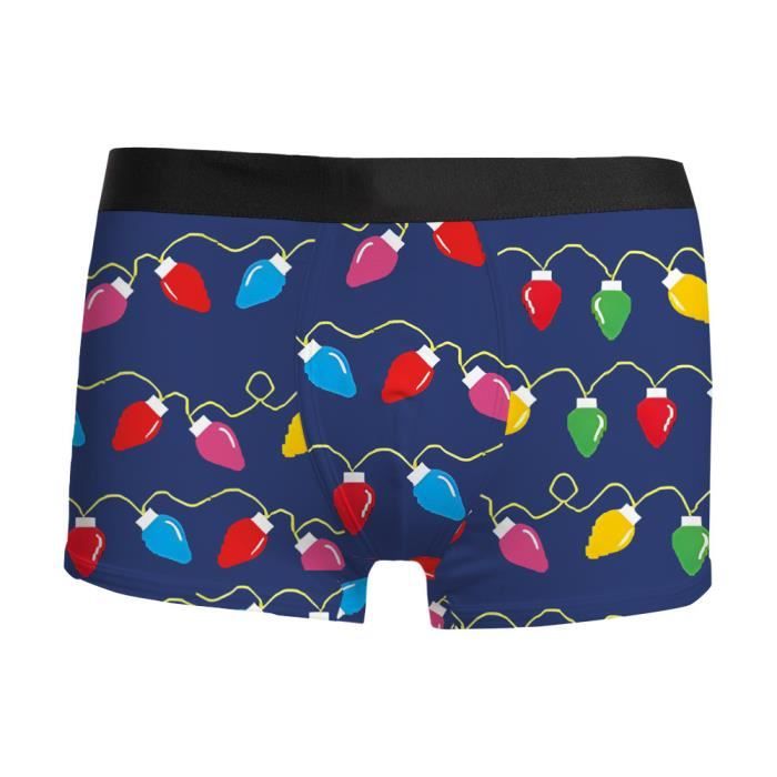 CULOTTE SLIP Homme dr les Impression 3D No l Slips Moche no l