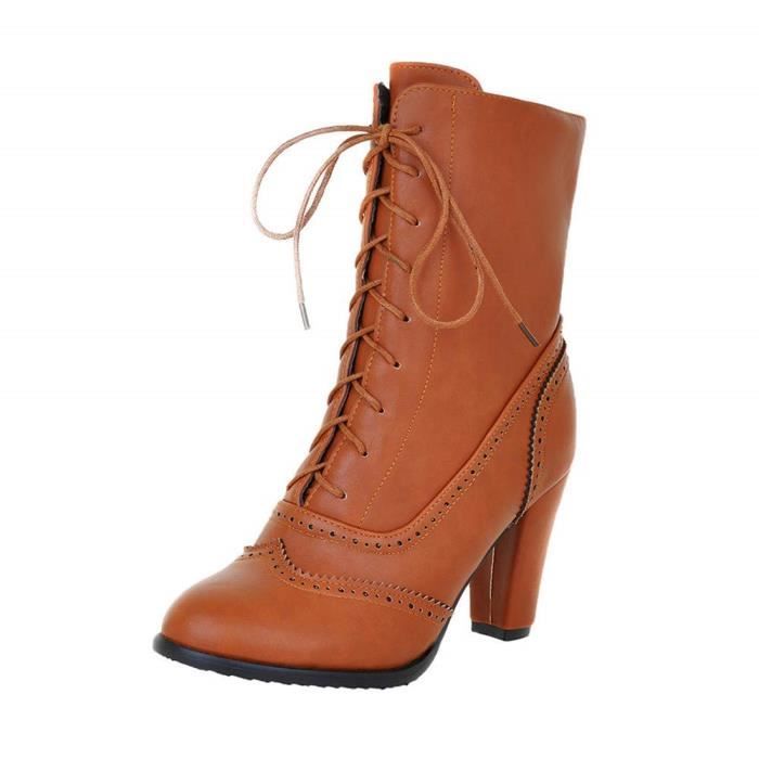 Bottine talon pas cher top