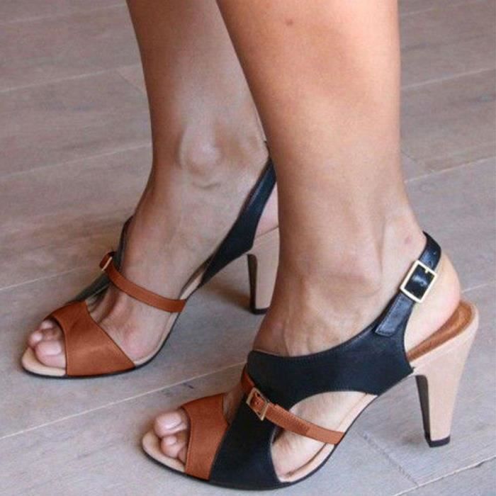 souliers talons hauts confortables