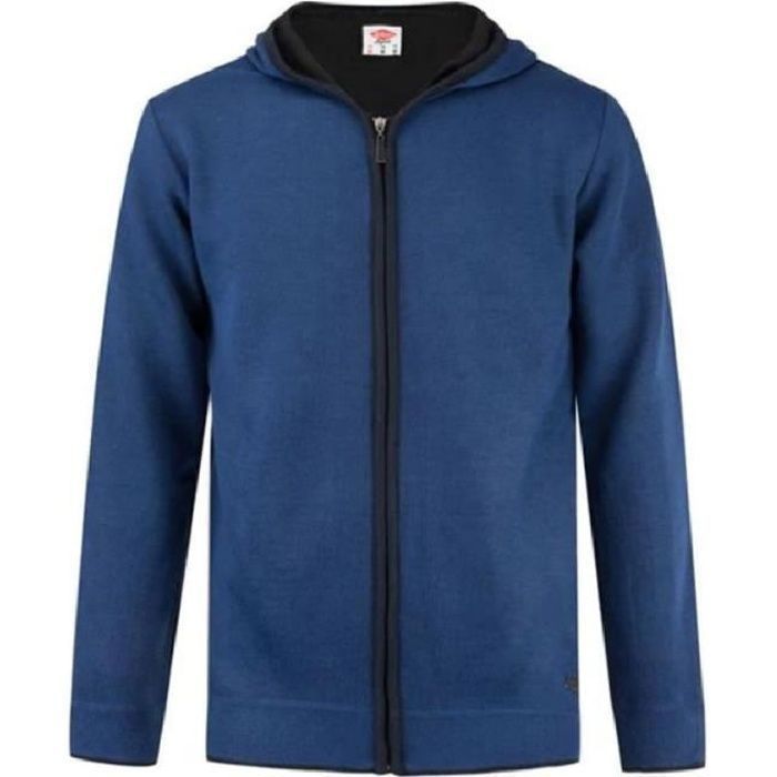 lee cooper gilet pull a capuche veste homme