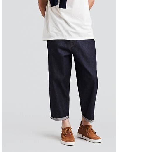 Jeans Levi s Made Crafted Broad Cropped Bleu pour hommes. 52597
