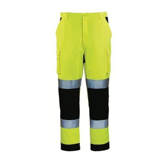 pantalon haute visibilité coverguard patrol - jaune / bleu - xxl
