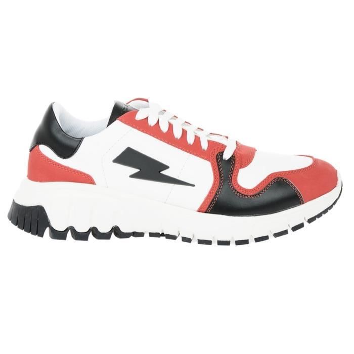 Neil Barrett BCT297 H9011 1906 Shoes Blanc Cdiscount Chaussures