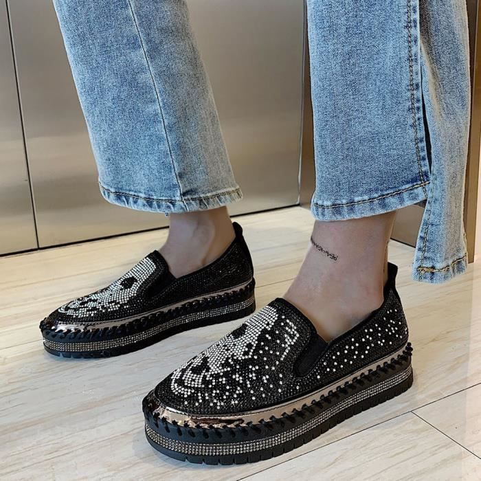 Slip on clearance plateforme