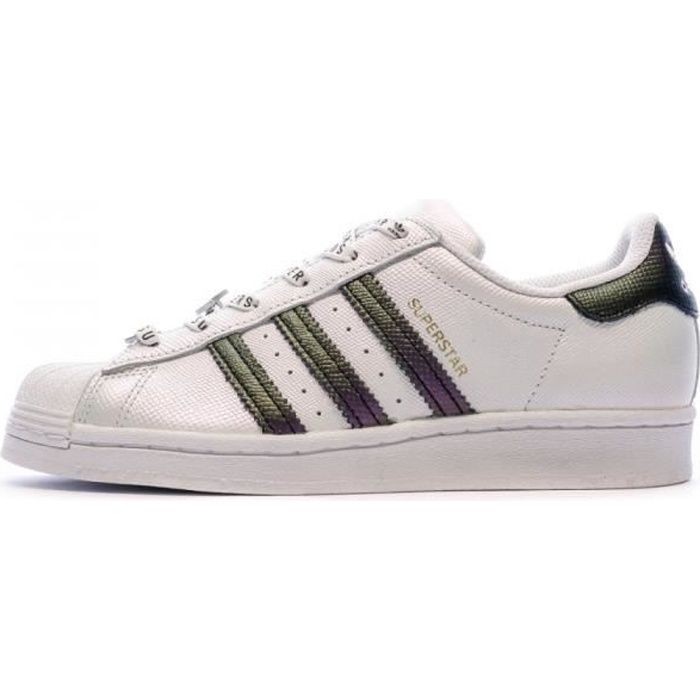 Adidas baskets blanches discount