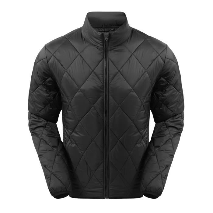 Veste matelassee Homme Losange Finition ciree Noir Ski 245g m Noir Cdiscount Pret a Porter