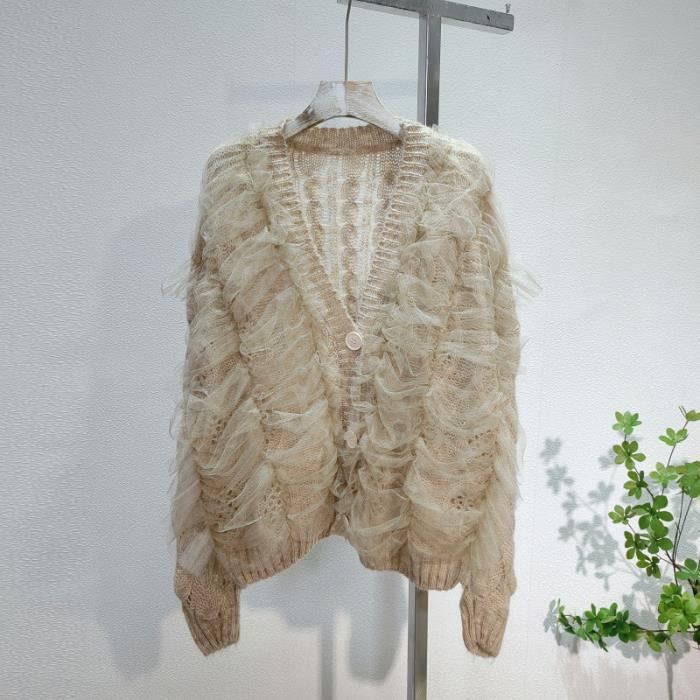 Gilet en maille lâche Jenna