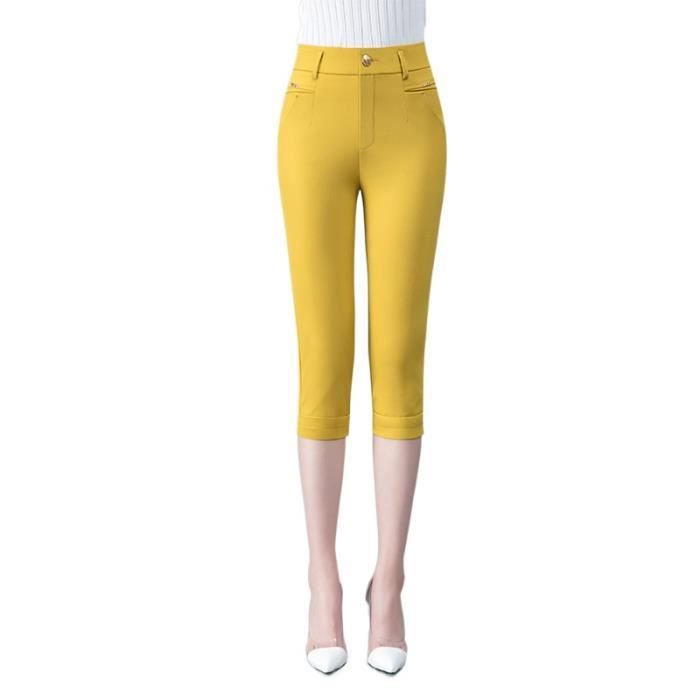 Acheter Pantalon moulant taille haute pour femme, jean extensible, pantalon crayon en Denim, grande taille Acheter Pantalon moulant taille haute pour femme, jean extensible, pantalon crayon en Denim, grande taille