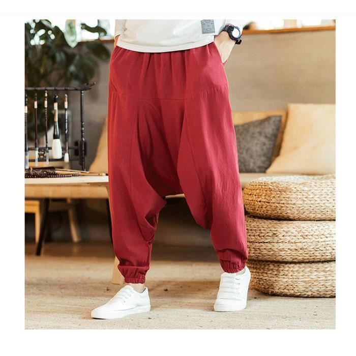 Sarouel lin homme sales